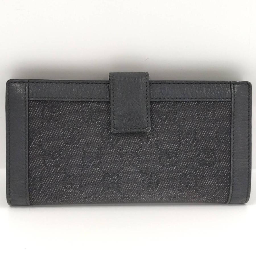 GUCCI ❣️グッチ長財布  レザー×キャンバス GUCCI - GUCCI グッチ 212089 GG 長財布（小銭入れあり） キャンバス