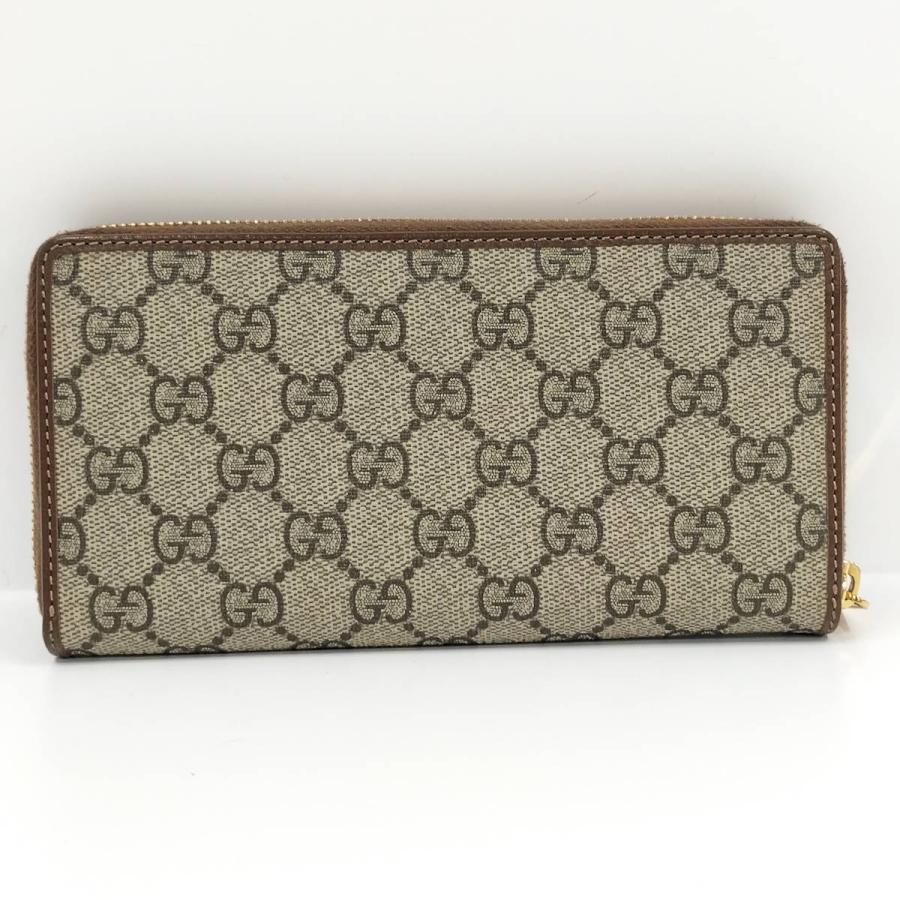 GUCCI（グッチ） ラウンドファスナー 長財布 ホースビット PVC