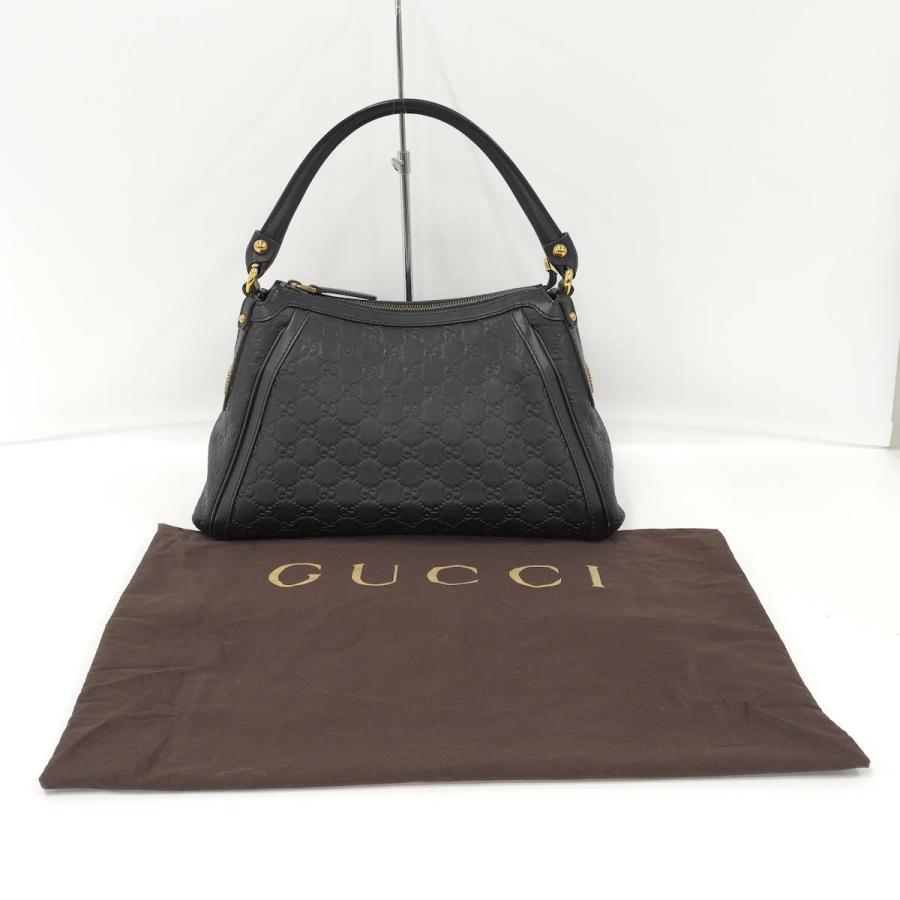 GUCCI（グッチ） グッチシマ スカーレット ショルダーバッグ レザー