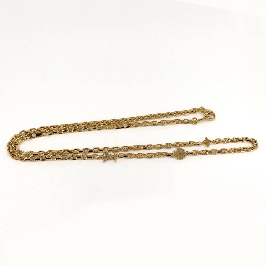 LOUIS VUITTON LVユアーズ ネックレス メッキ ゴールド M02740