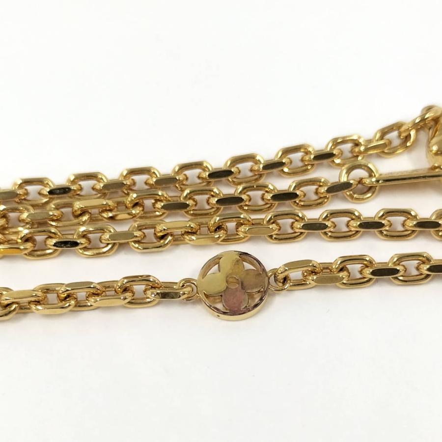 LOUIS VUITTON LVユアーズ ネックレス メッキ ゴールド M02740