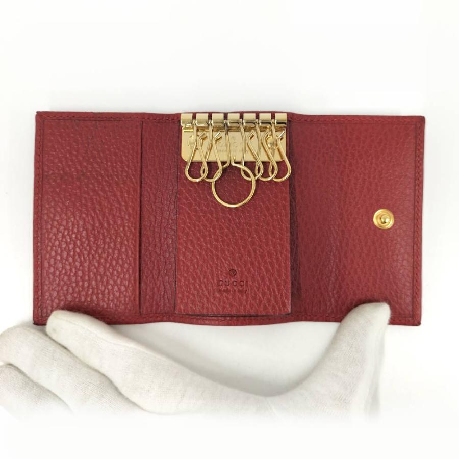 GUCCI（グッチ） GUCCI 6連キーケース レッド 456118 : JJコレクション