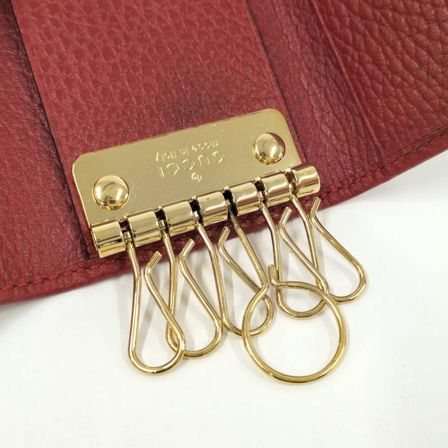 GUCCI（グッチ） GUCCI 6連キーケース レッド 456118 : JJコレクション