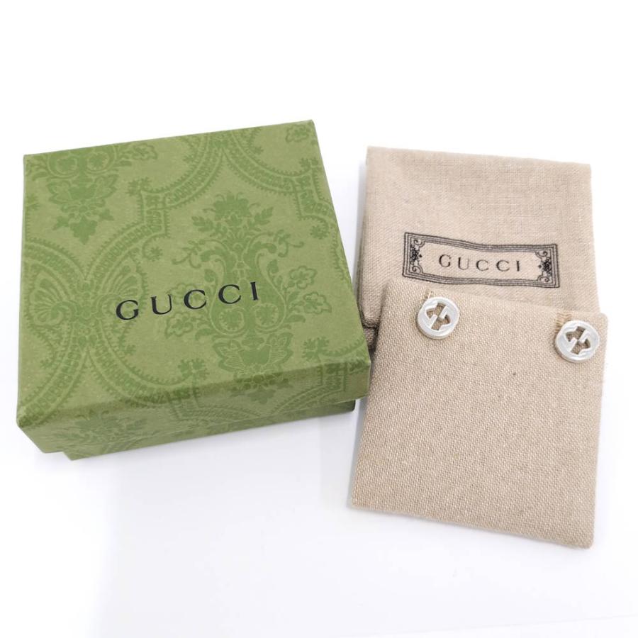 GUCCI（グッチ） ピアス インターロッキングGシルバー SV925 : JJ