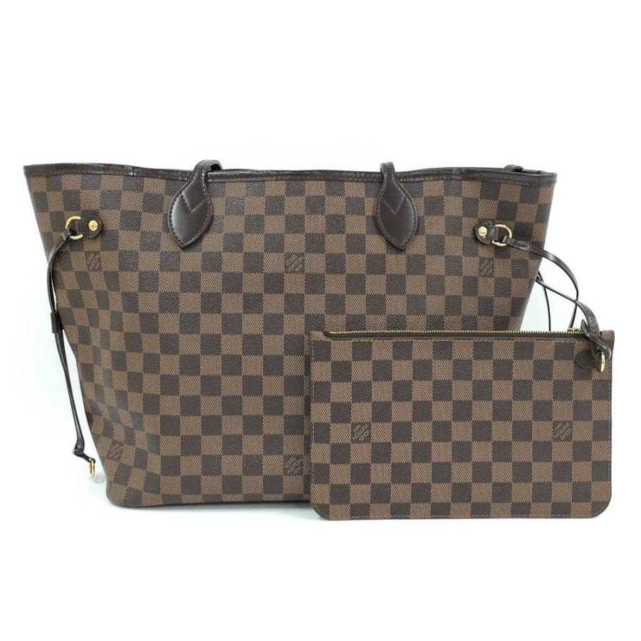LOUIS VUITTON（ルイ・ヴィトン） ネヴァーフルMM ダミエエベヌ トート