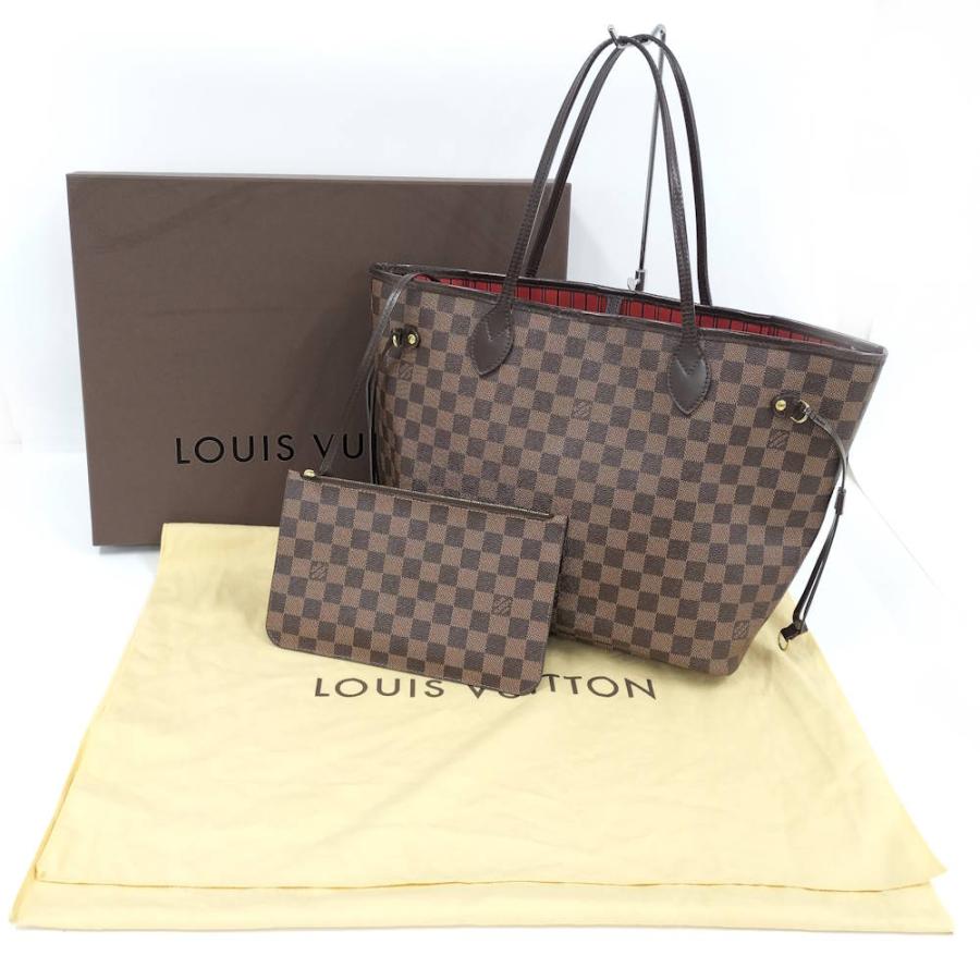 LOUIS VUITTON（ルイ・ヴィトン） ネヴァーフルMM ダミエエベヌ トート