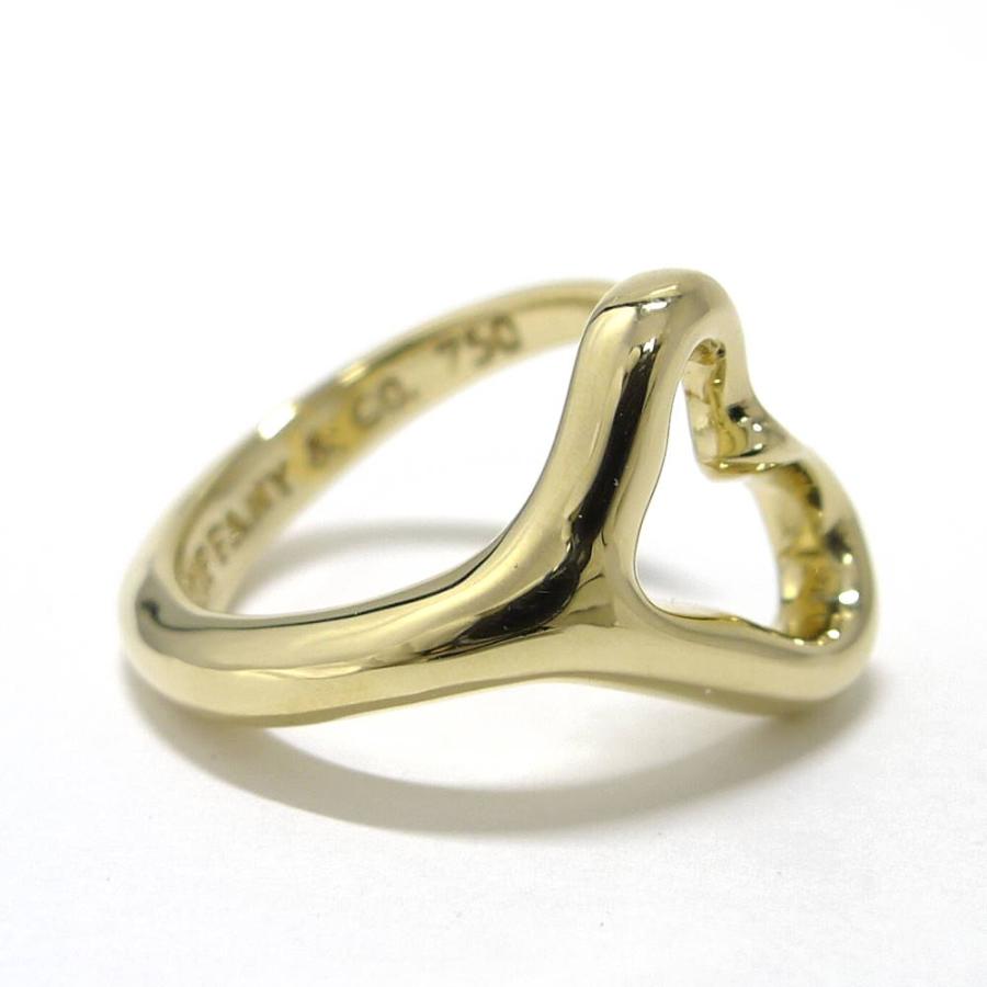 TIFFANY&Co.（ティファニー） Tiffany オープンハート リング 750 K18