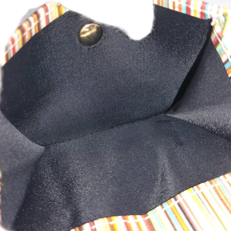 Paul Smith（ポール・スミス） 二つ折り財布 マルチストライプ レザー