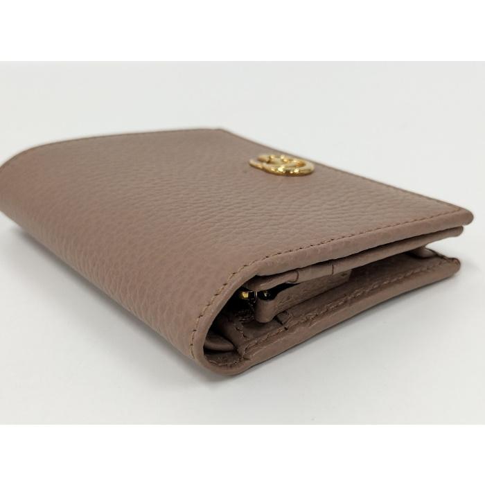 GUCCI（グッチ） 二つ折り財布 GGマーモント レザー ピンク系 456126