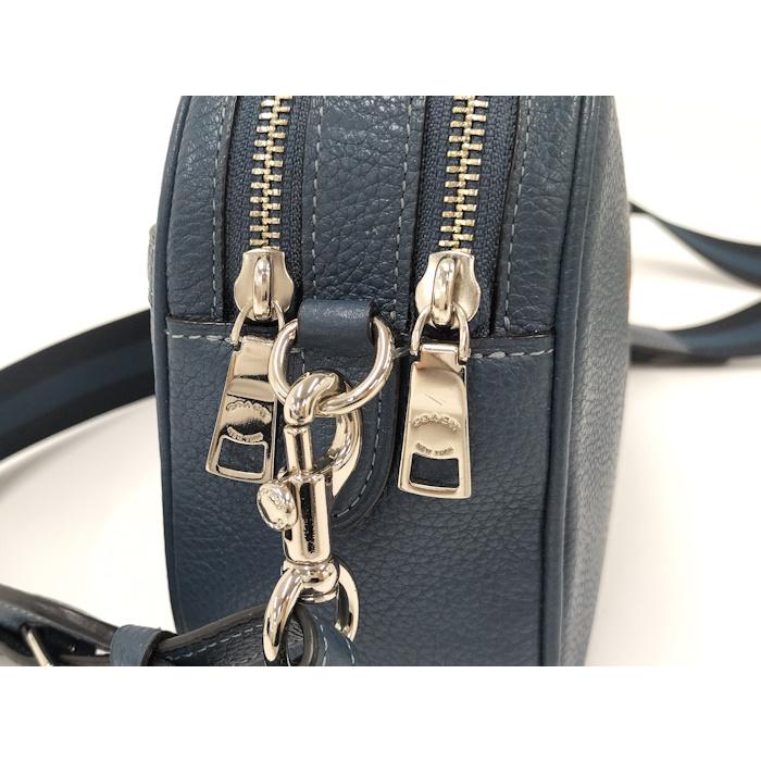 COACH（コーチ） ショルダーバッグ レザー ブルー マルチカラー F76767