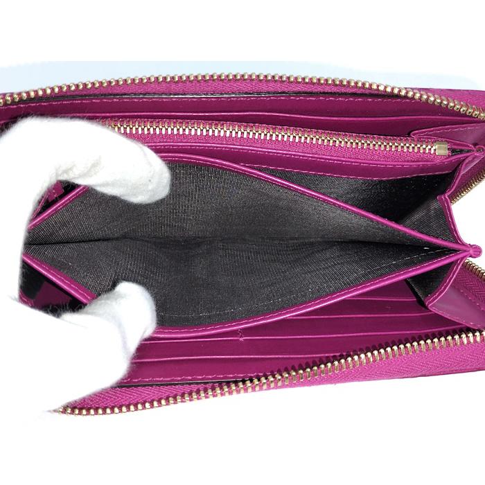 GUCCI（グッチ） ラウンドファスナー長財布 グッチシマ レザー