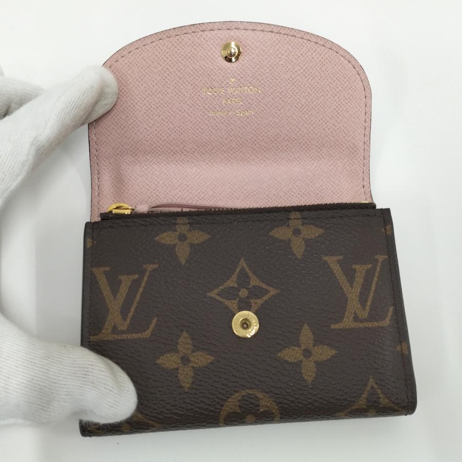kk！ポルトモネ ロザリ ローズバレリーヌ ケースVUITTON正規 LOUIS VUITTON（ルイ・ヴィトン） ポルトモネ ロザリ コインケース