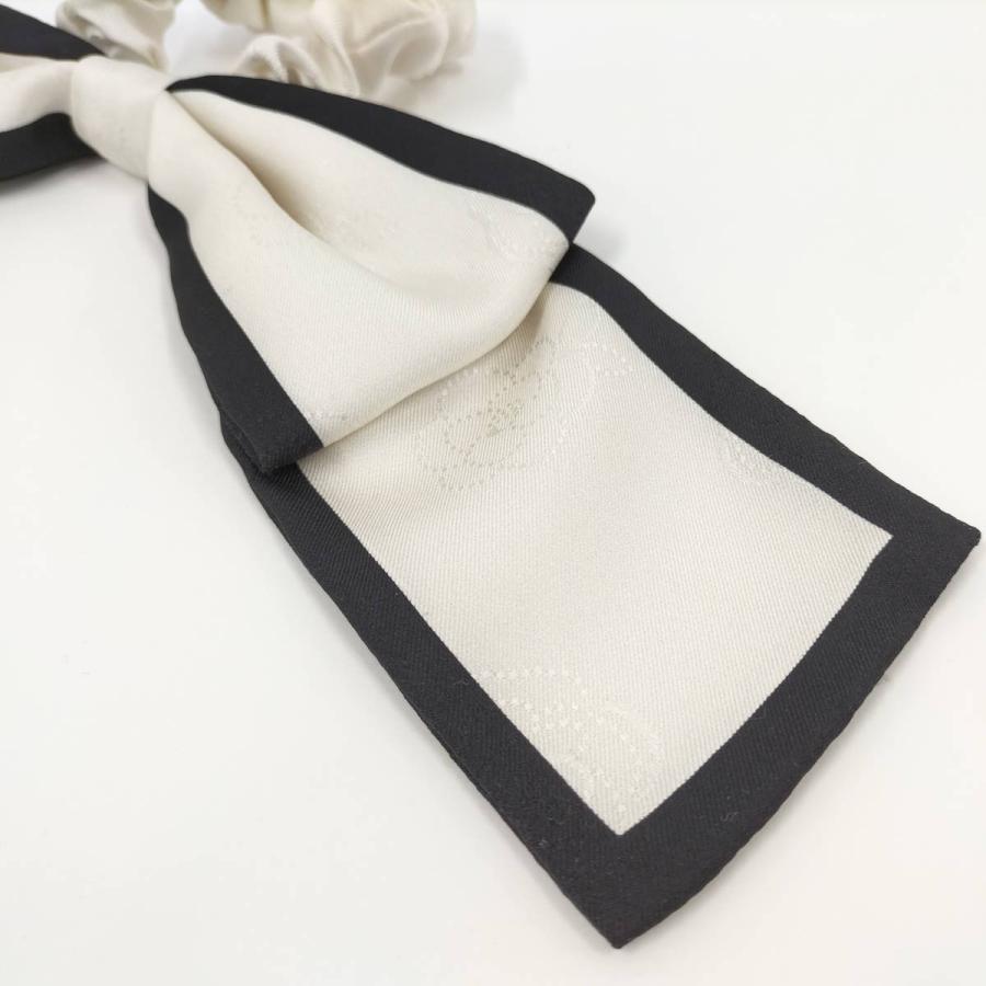 CHANEL（シャネル） シュシュ リボン ココマーク ロゴ 髪留め シルク