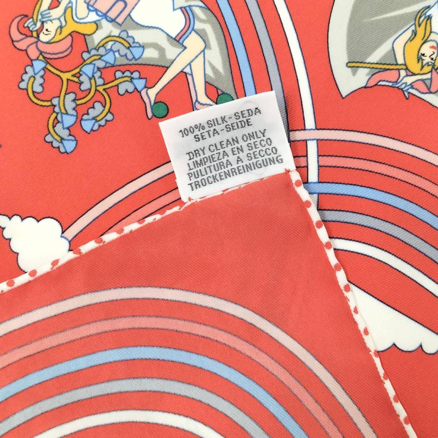 【popo】HERMES スカーフ カレ70 空飛ぶカレ HERMES】Carres Volants カレ 70 《空飛ぶカレ》 (HERMES/スカーフ