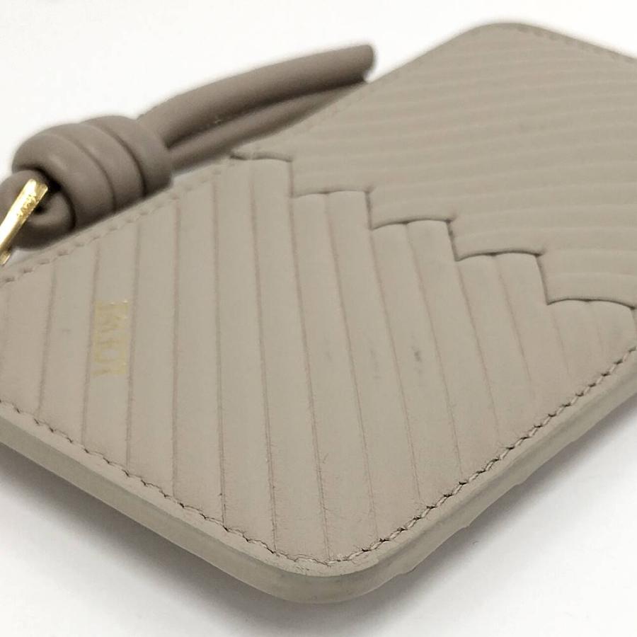 は*割様 LOEWE ロエベ フラグメントケース 財布 LOEWE（ロエベ） 財布 フラグメントケース ロゴ レザー ベージュ : JJ