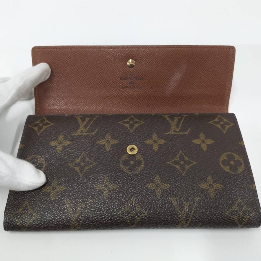 ルイヴィトン モノグラム ポルトトレゾール インターナショナル 三つ折り A69 LOUIS VUITTON - ルイヴィトン モノグラム ポルトトレゾール
