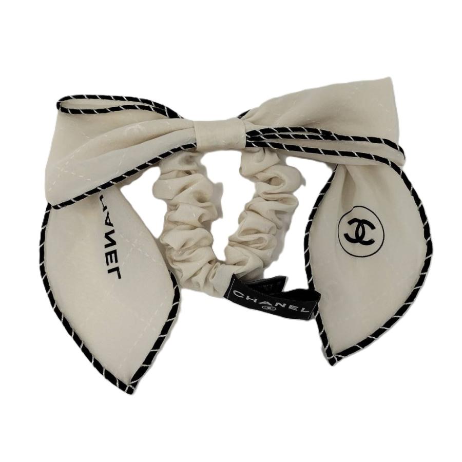 CHANEL（シャネル） シュシュ リボン ココマーク ロゴ 髪留め : JJ