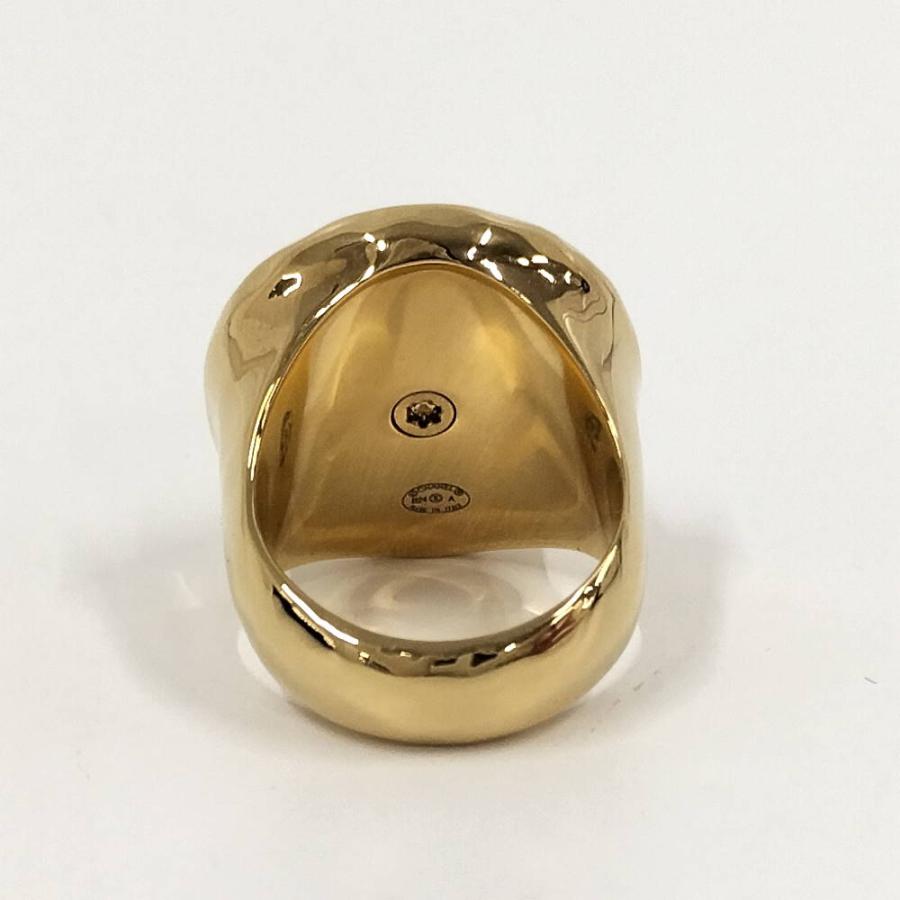 CHANEL シャネル ココマーク パール リング 指輪 ゴールド メッキ B24Aの画像