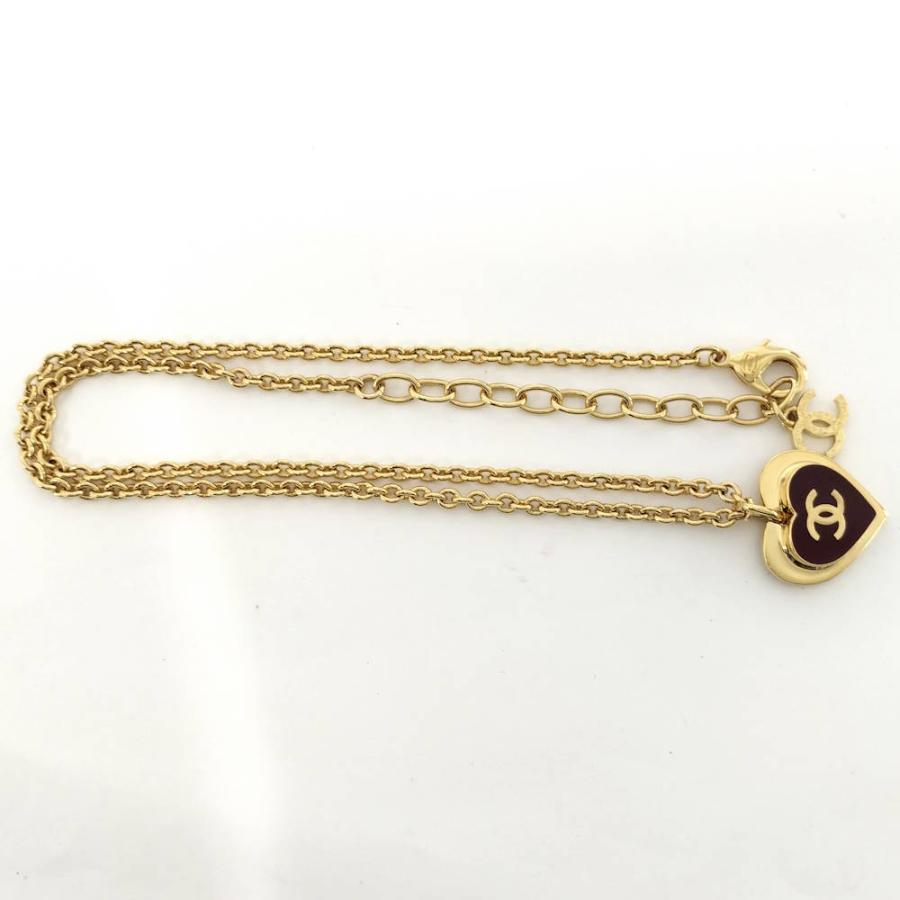 CHANEL（シャネル） ネックレス ハート ココマーク メッキ ゴールド