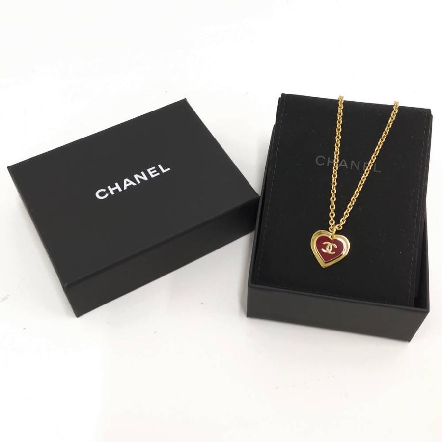CHANEL（シャネル） ネックレス ハート ココマーク メッキ ゴールド