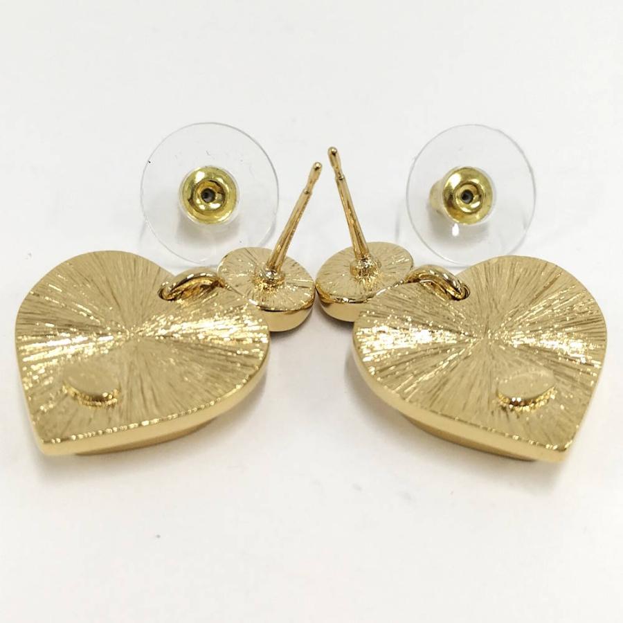 CHANEL（シャネル） ピアス ハート ココマーク メッキ ゴールド I26P
