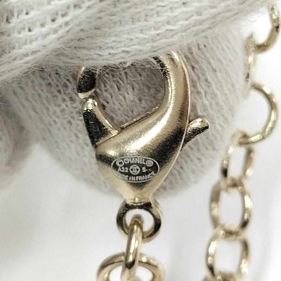 CHANEL（シャネル） ネックレス ココマーク リボン メッキ ゴールド 