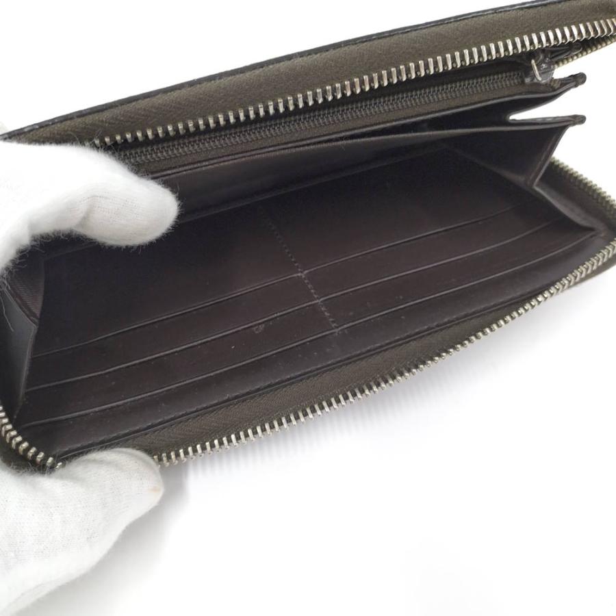 GUCCI（グッチ） シェリーライン ラウンドファスナー長財布 PVC 