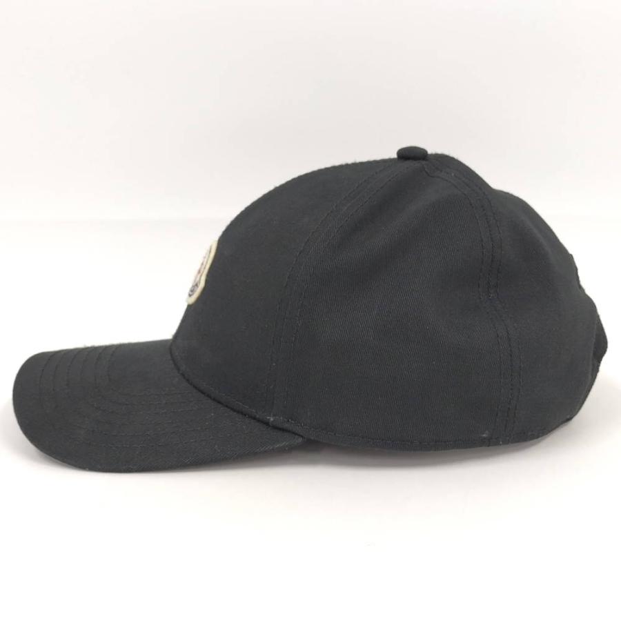 MONCLER（モンクレール） キャップ サイズ：UNI コットン100% ブラック