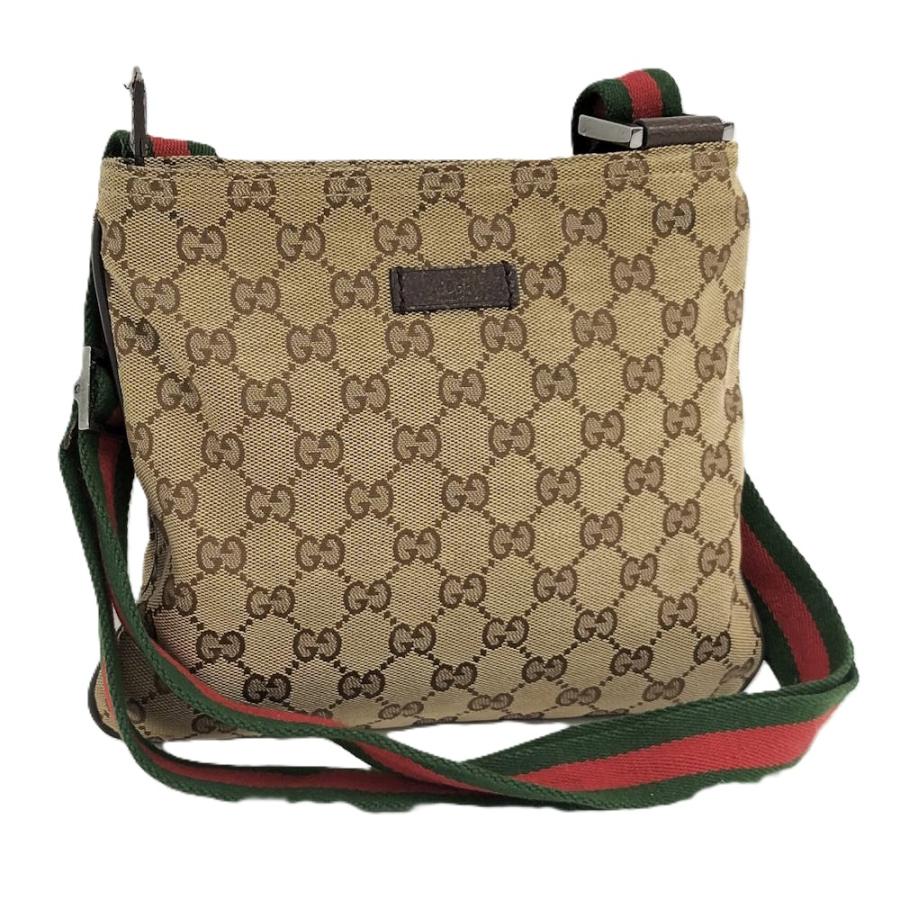 グッチ シェリーライン GGキャンバス ショルダーバッグ 斜め掛け 146309 GUCCI（グッチ） ショルダーバッグ キャンバス シェリーライン 146309
