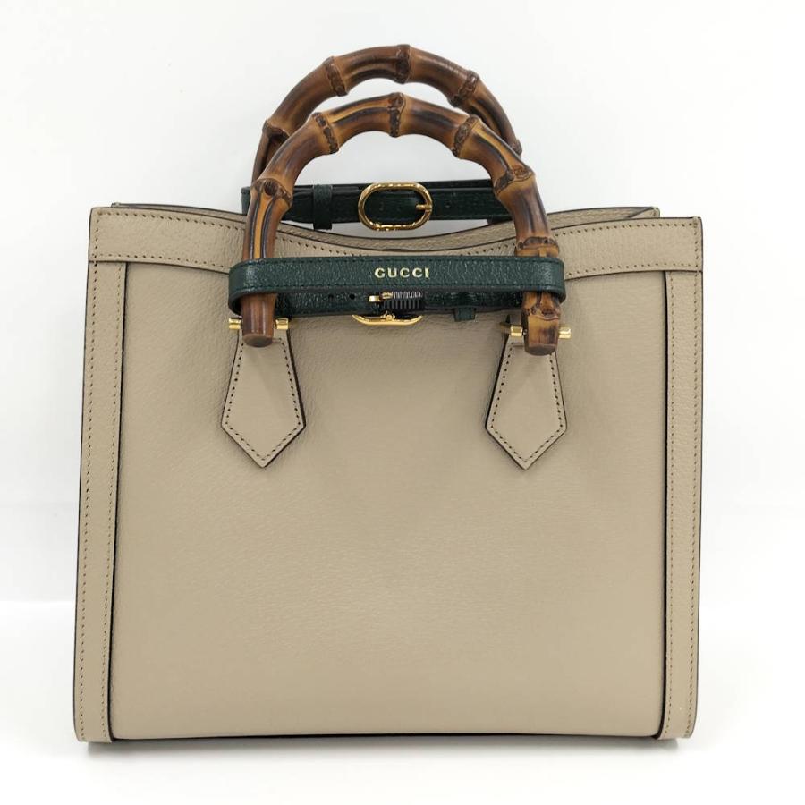 GUCCI（グッチ） ダイアナ ミディアムトート 2WAYバッグ レザー