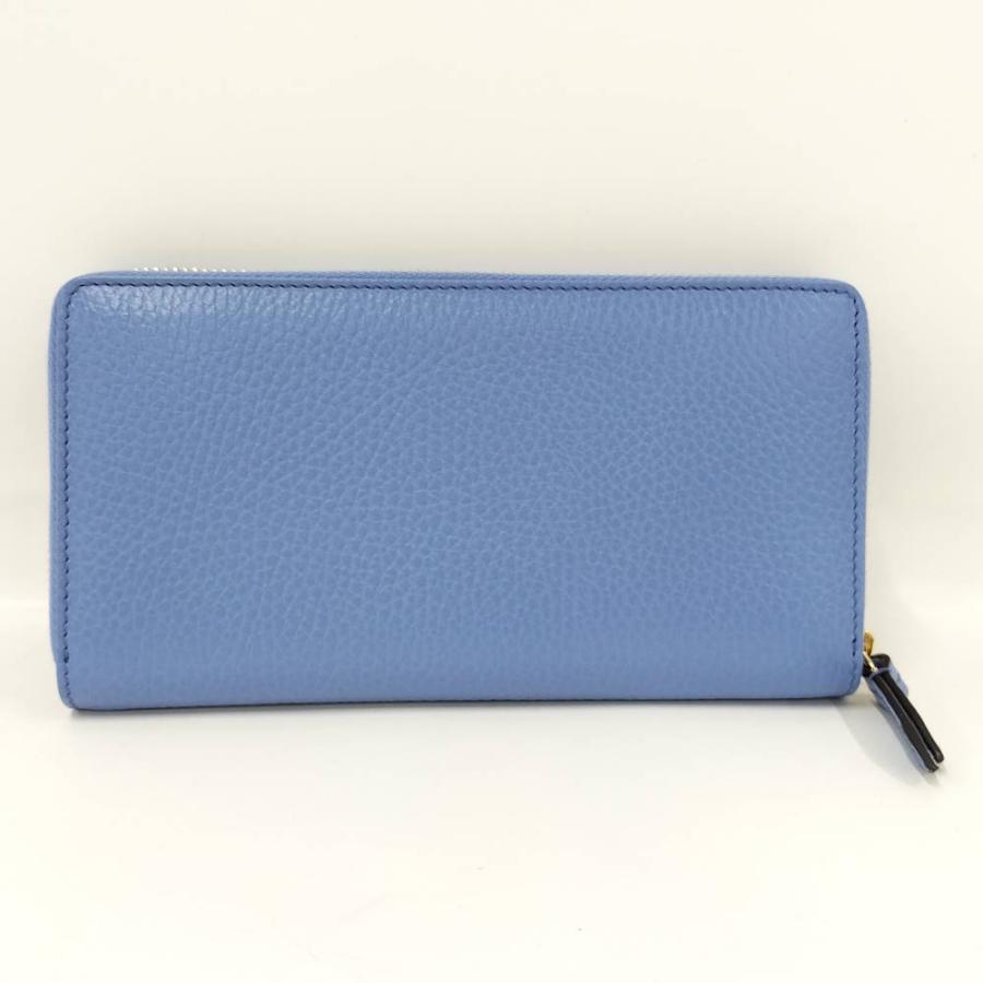 GUCCI（グッチ） ラウンドファスナー長財布 レザー 藤色 456117 : JJ
