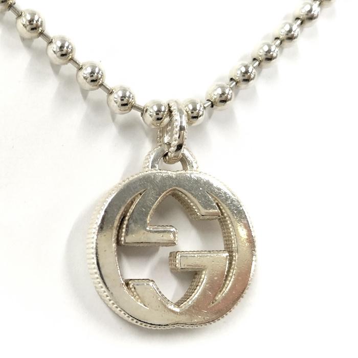 GUCCI（グッチ） ネックレス インターロッキングG シルバー925 SV925