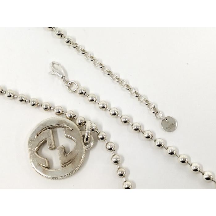 GUCCI（グッチ） ネックレス インターロッキングG シルバー925 SV925