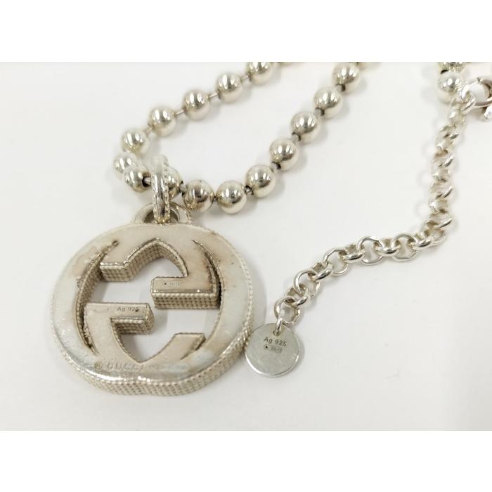GUCCI（グッチ） ネックレス インターロッキングG シルバー925 SV925