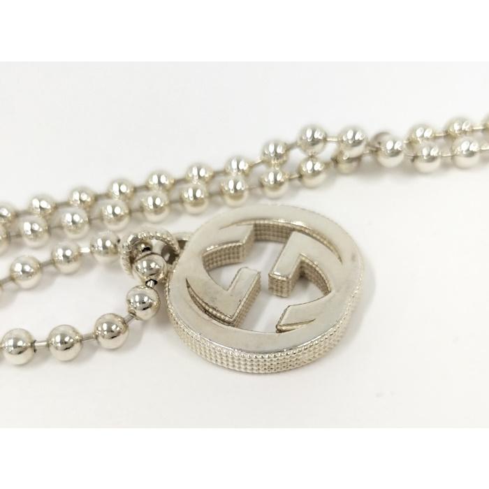 GUCCI（グッチ） ネックレス インターロッキングG シルバー925 SV925