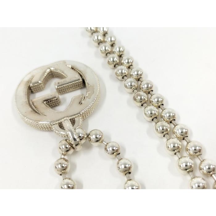 GUCCI（グッチ） ネックレス インターロッキングG シルバー925 SV925