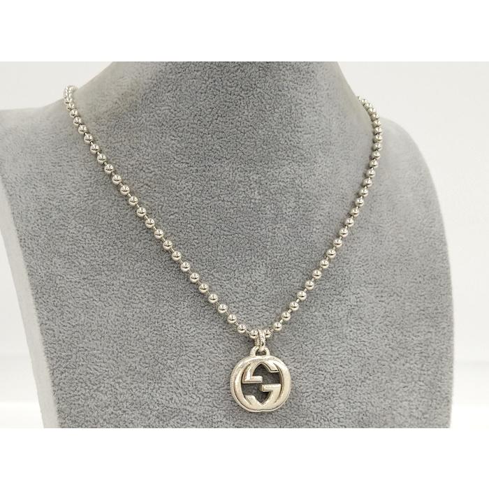 GUCCI（グッチ） ネックレス インターロッキングG シルバー925 SV925
