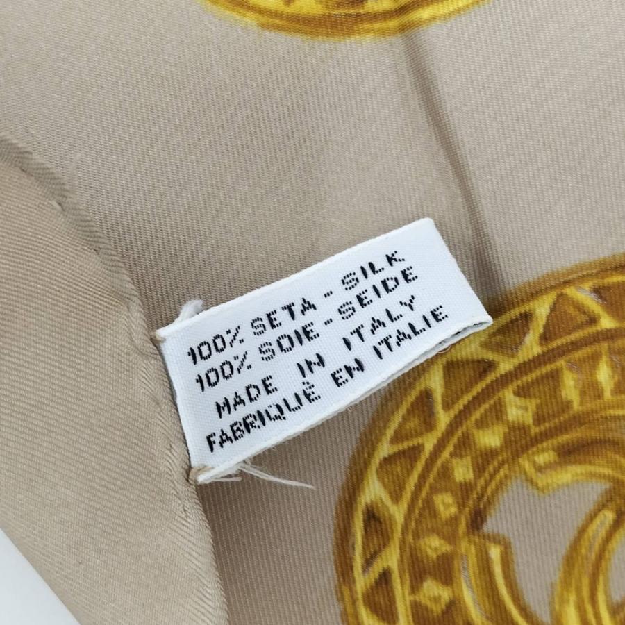 CHANEL（シャネル） スカーフ ココマーク メダル シルク100％ ゴールド