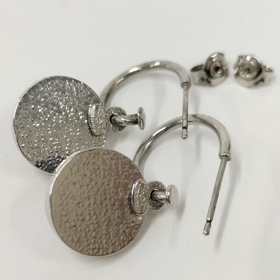 CHANEL（シャネル） ピアス ココマーク メッキ シルバー系 ブルー系