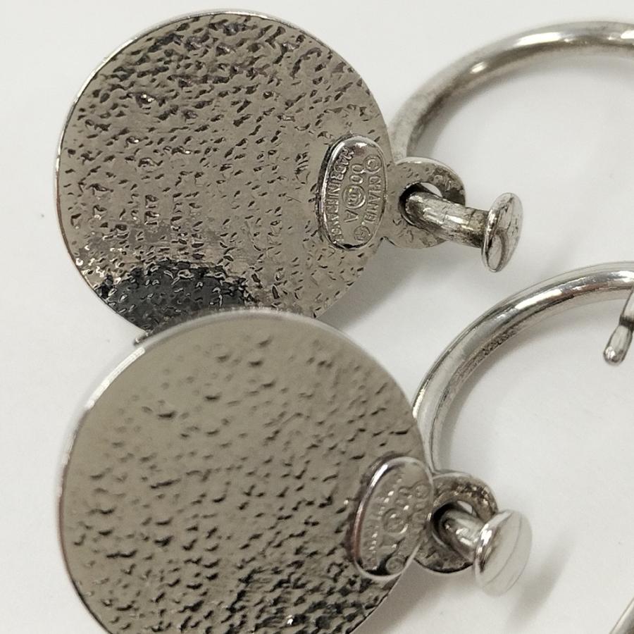 CHANEL（シャネル） ピアス ココマーク メッキ シルバー系 ブルー系