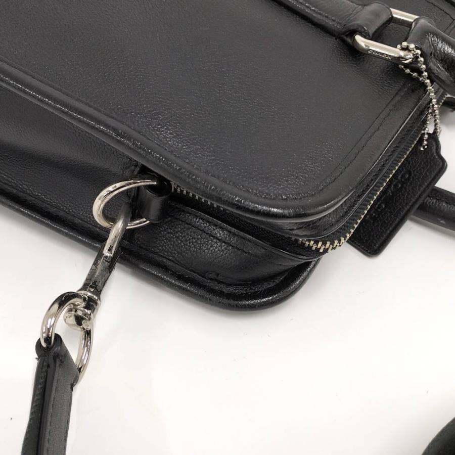 COACH（コーチ） ボンド ブリーフ スムースレザー ビジネスバッグ