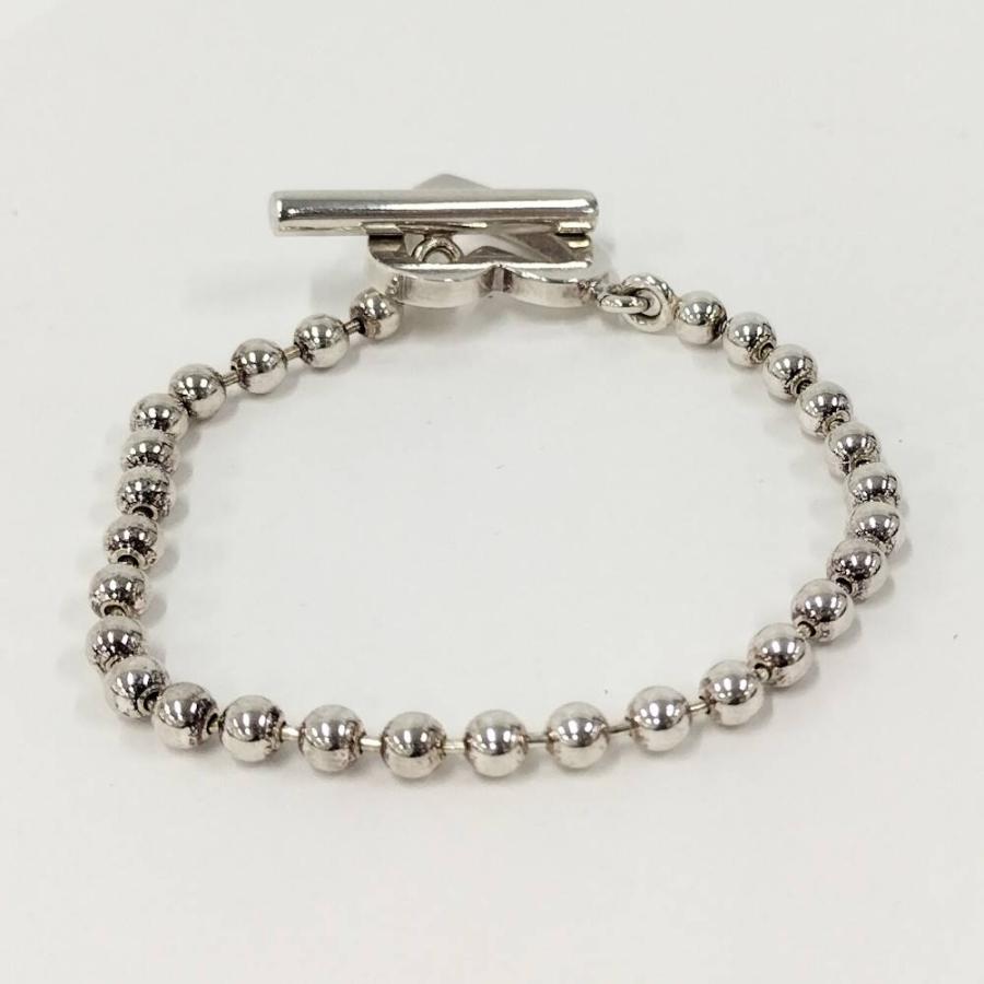 GUCCI（グッチ） オープンハートボールチェーンブレスレット SV925