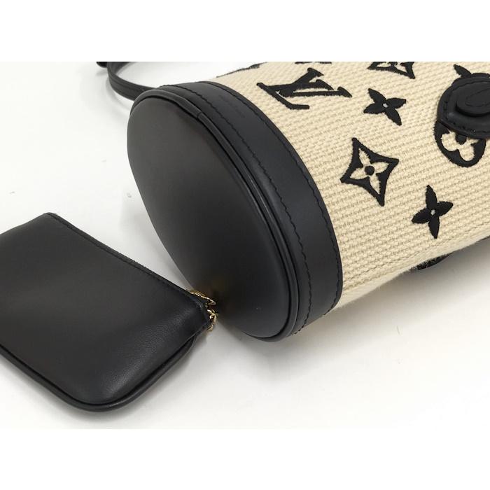 ★新品★Louis Vuitton★ナノバケット M82418 ルイ ヴィトン モノグラム ナノバケット LVバイザ プール ベージュ