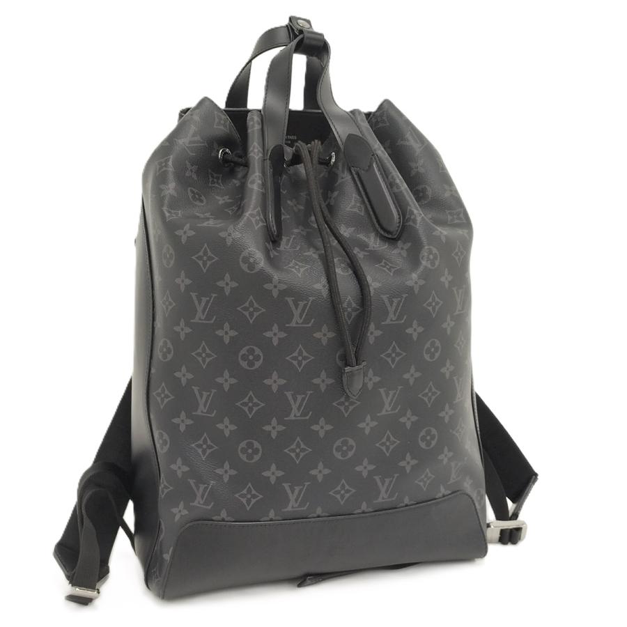 ルイヴィトン / LOUIS VUITTON　エクスプローラー バックパック / リュックサック　M40527　モノグラム エクリプス　ブラック 【中古】 LOUIS VUITTON（ルイ・ヴィトン） エクスプローラー リュックサック
