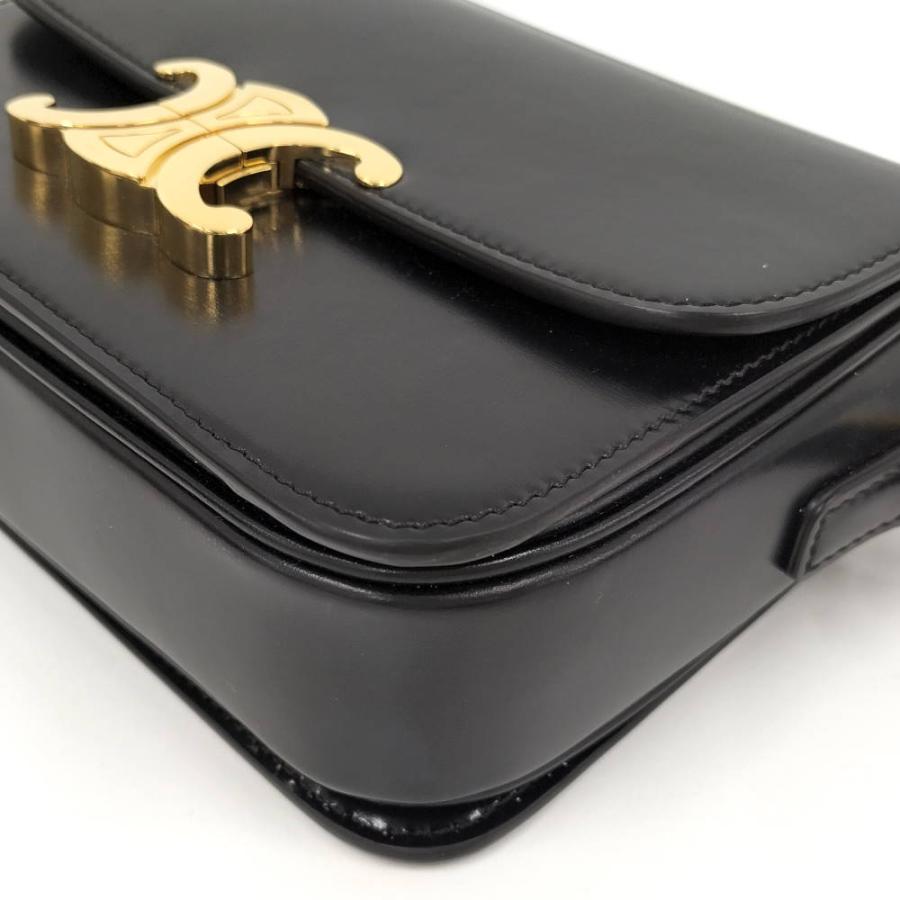 CELINE（セリーヌ） トリオンフ ショルダーバッグ カーフ レザー