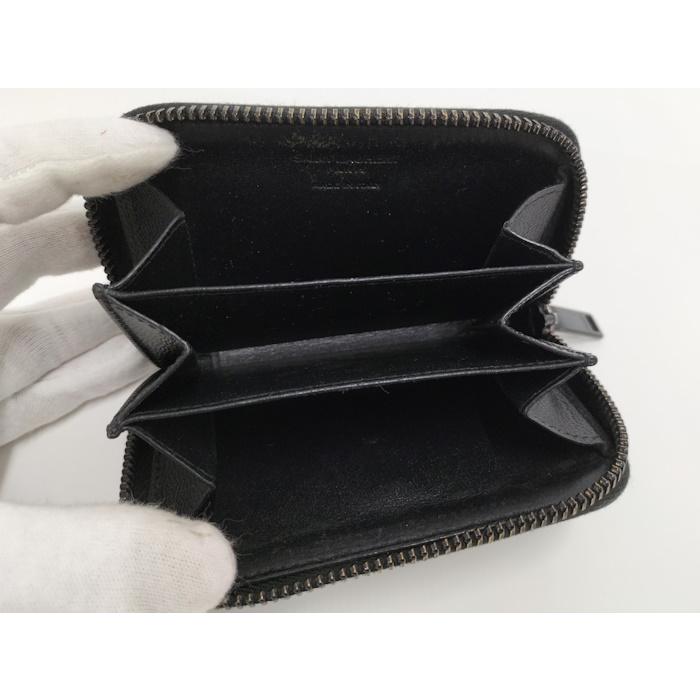 SAINT LAURENT ブラックレザーキーケース/コインケース SAINT LAURENT サンローラン クラシックウォレット6連キーケース