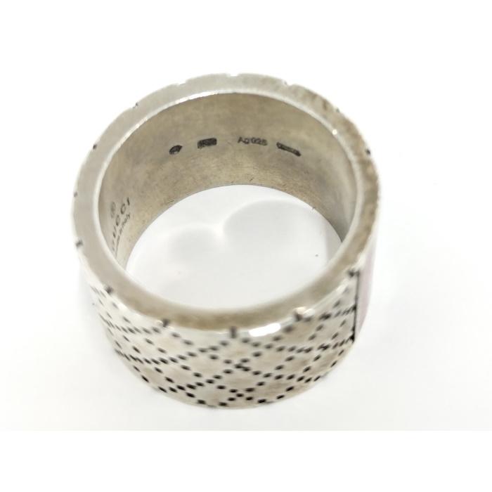 【新品仕上げ済み】グッチ　ディアマンテ リング シェリーライン 新品仕上げ済み】グッチ ディアマンテ リング シェリーライン