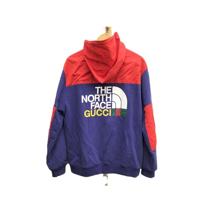 GUCCI（グッチ） GUCCI THE NORTH FACE ジップアップパーカー パープル