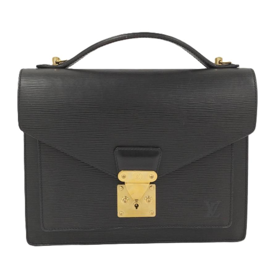LOUIS VUITTON モンソー エピ ノワール M52122 LOUIS VUITTON（ルイ・ヴィトン） モンソー セカンドバッグ エピ