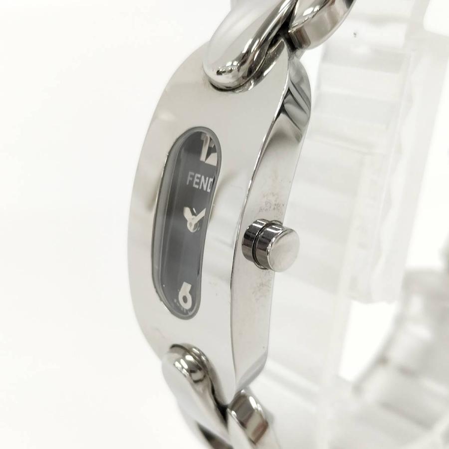 FENDI（フェンディ） レディース 腕時計 SS クオーツ ブラック文字盤